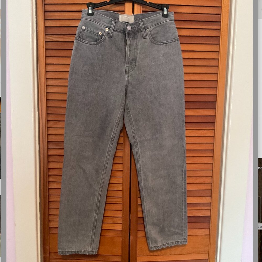 Everlane The ’90s Cheeky® Jean Grey - Size 26 Cropped